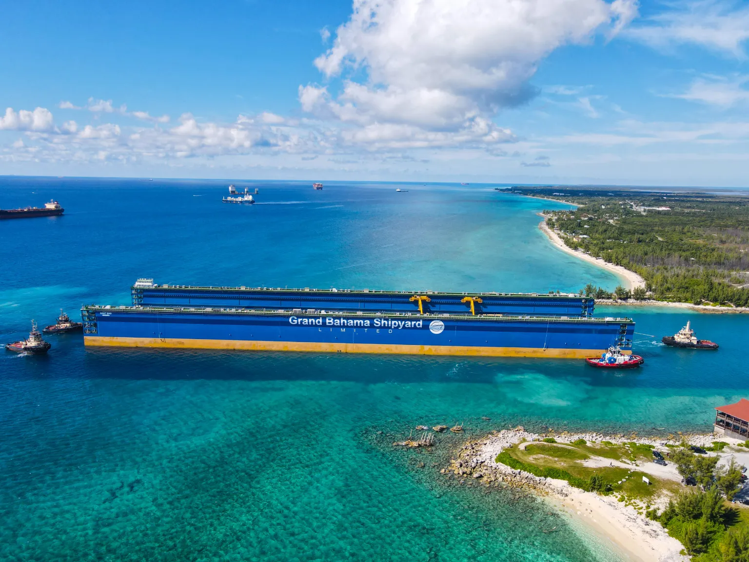 Arrival of ‘East End’ at Freeport Bahamas in November 2025